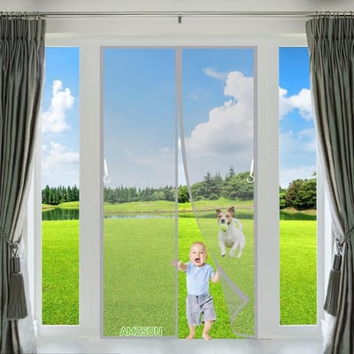 Magnetische Hordeur 120x215 cm - Insectenbescherming voor Deuren