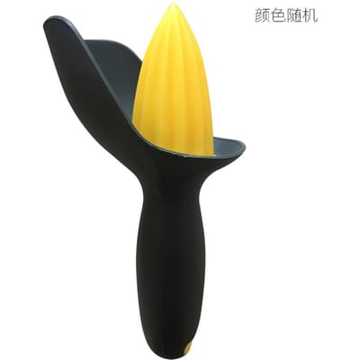 Presse-agrumes Manuel en Plastique Pratique pour Jus d'Orange et de Citron Outil de Cuisine pour Cuisiner Manuels Transformateurs d'Aliments yellow