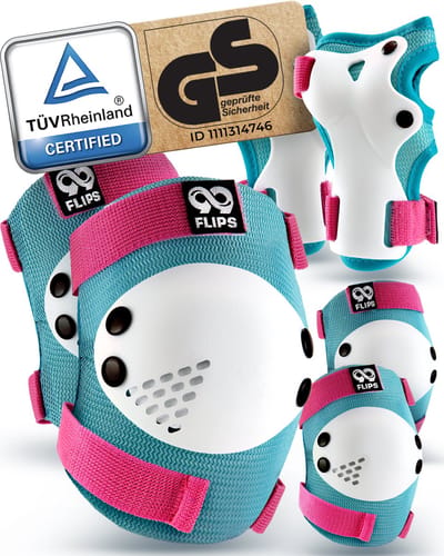 Skate Kniebeschermer Set - Bescherming Kinderen Knee en Elbow Bescherming - Skaten Protection Beschermset