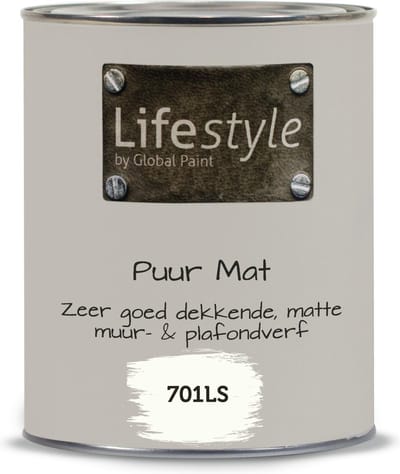 Lifestyle Essentials Puur mat | 701LS | 1 liter | Goed dekkende muurverf
