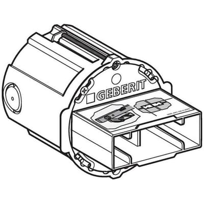 Geberit replacement installation set for pushbutton remote control 242.949.00.1