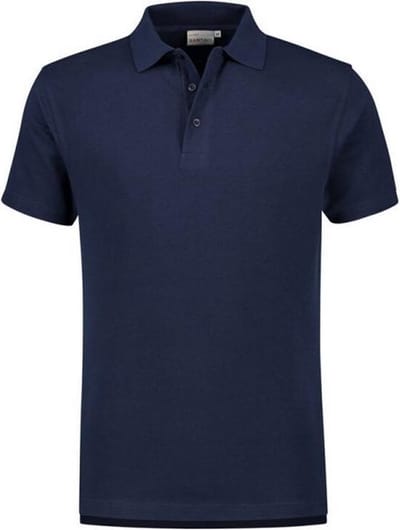 Santino Ricardo Polo-shirt korte mouwen - S - Marine - Geen bedrukking