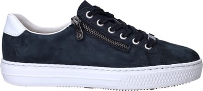Rieker Sport Sneakers - Dames - Blauw - Maat:40