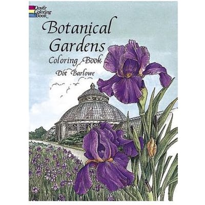 Botanical Gardens Coloring Book - Dot Barlowe