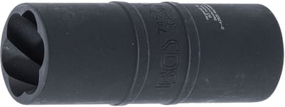 BGS Kracht-speciaal-schroefuitdraai-wende-inzet 21 mm 12,5 mm (1/2") - 7467-21