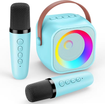 Draagbare Karaoke Machine met Microfoon voor Jong en Oud