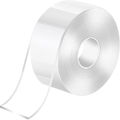 Dubbelzijdige Nano Tape 50mm x 5m - Sterke Montage Tape, Wasbare Gel Tape voor Thuis, Kantoor en Decoratie van Posters en Foto's