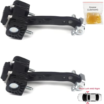 BDP695-1 2 Pièces Butée de Charnière de Porte Avant Limiteur de Charnière pour Fiat Ducato Peugeot Boxer Manager 250 290 2006-On 9181N9