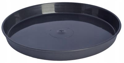Antraciet Houtlook Onderzetter 13,5 cm voor Potten - Binnen & Buiten