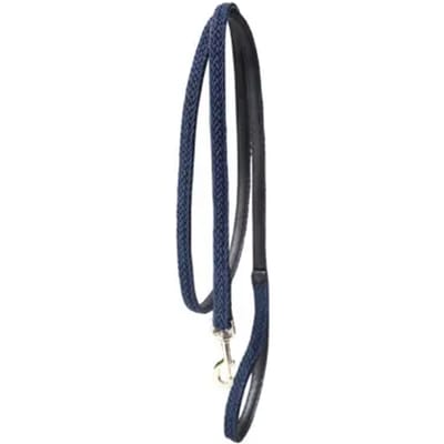 Kentucky Horsewear - Gevlochten Nylon presentatielijn navy 2 meter