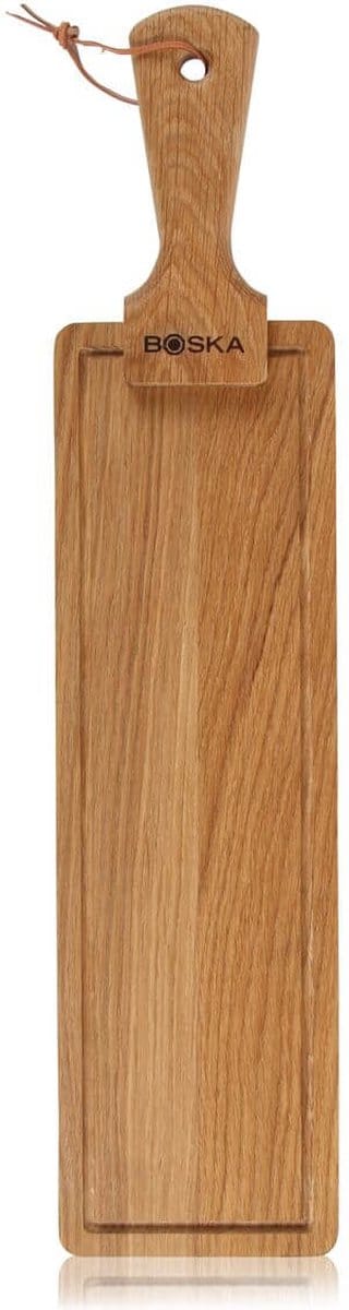 BOSKA Serveerplank Friends M - Borrelplank van Eikenhout - Ook geschikt als kaasplank - 53 cm