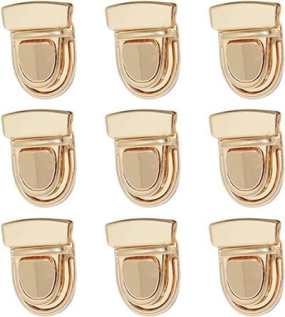Veilige Sluiting voor Portemonnees - Duurzame Metaal Sluitingen voor DIY Handtassen, Leer en Craft Projecten