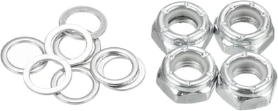 Skateboard Moeren Set - Truck Washers Spacer - Skateboard Reparatie - Standaard 5/16 Maat