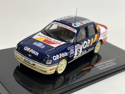 Ford Sierra RS Cosworth - Delecour RAC Rally 1991 -Ixo modelauto 1:43