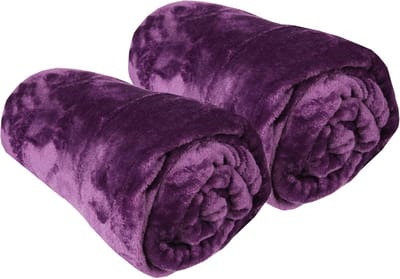 Set van 2 Pluizige Microvezel Fleece Deken - Extra Zacht en Warm (180x220 cm)
