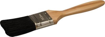 Silverline Schilderskwast - varkensharen - gelakt hout - 40 mm - zwart