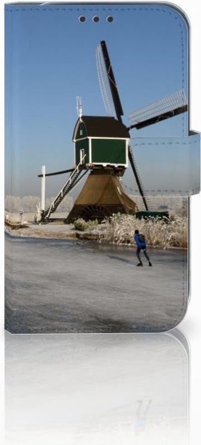 Book Case voor Samsung Galaxy Xcover 4 | Xcover 4s Flip Cover Schaatsers