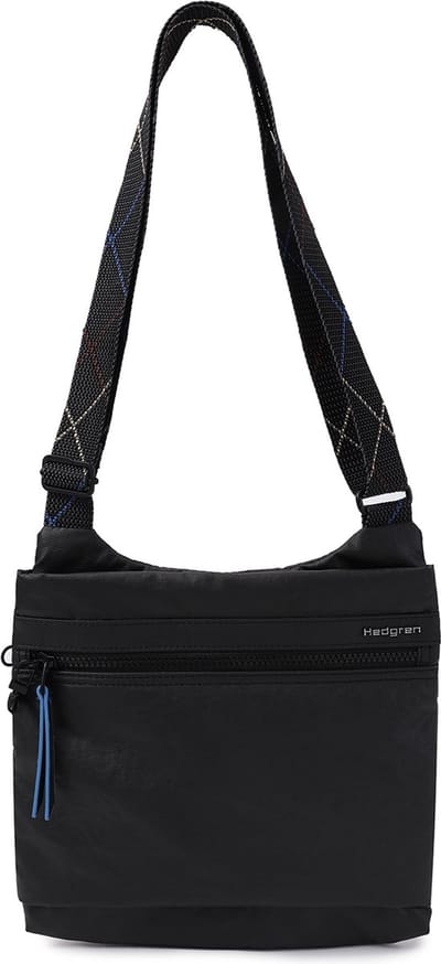 Hedgren Schoudertas Inner City Faith Crossover RFID with Safty Hook Creased Black Zwart