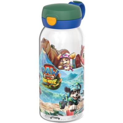 Mepal Drinkfles met flipdop Campus - 600 ml - Waterfles kinderen - Lekdicht - Hygiënische deksel - Paw Patrol Dino
