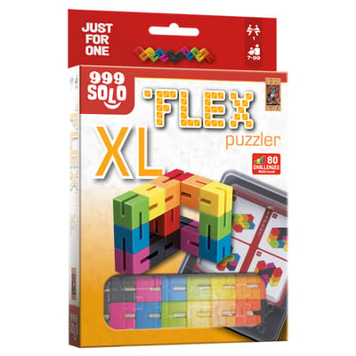 999 Games - Flex Puzzler XL - Breinbreker - Uitdagende puzzel als fidget toy - Stimuleert het ruimtelijk inzicht - Educatief spel - Fidget Toy - Solo spel - Klein cadeautje