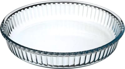 Secret de Gourmet Ovenschaal - rond - Transparant - Glas - D26xH4.5 cm