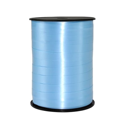 Krullint licht blauw 10mm x 250meter /Cadeaulint / Sierlint / Verpakkingslint/decoratie/ kado