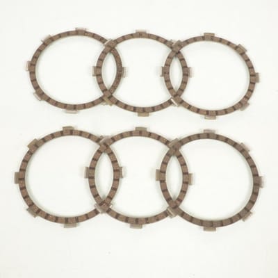 Disque d embrayage garnis x6 EBC pour moto Yamaha 125 DTLC 1985 à 1987 CK2283