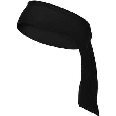 Nylon Sport Haarband Zweetband Hoofdband Accessoire voor Yoga Spelen Basketbal Tennis Badminton Rennenzwart zwart