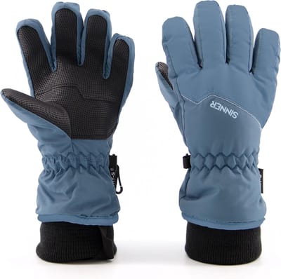 SINNER Phoenix - Handschoenen - Donkerblauw - Unisex/ Kids - Maat 7-8 jaar