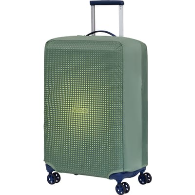 American Tourister kofferhoes - Maat Medium 45 x 62 x 30 cm Olive lime