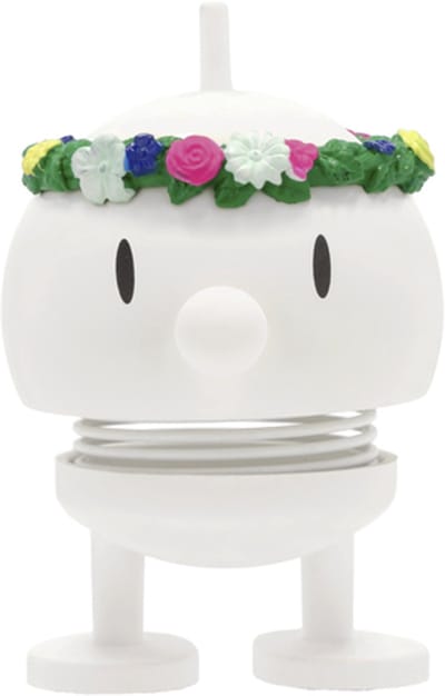 Hoptimist Flower Bumble Hoptimist 4,5 x 5,9 x 7,5 cm S White