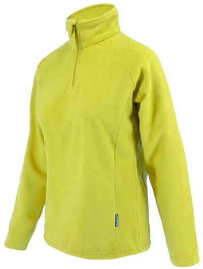 Joluvi Surprise 2.0 Fleece Met Halve Rits Geel M Vrouw