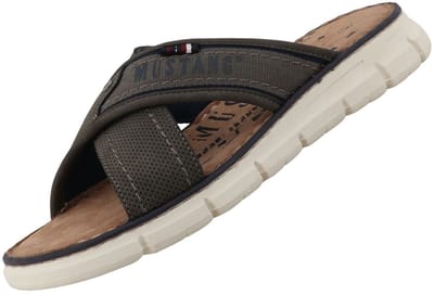 Mustang Slippers - Heren - Grijs - Maat:44