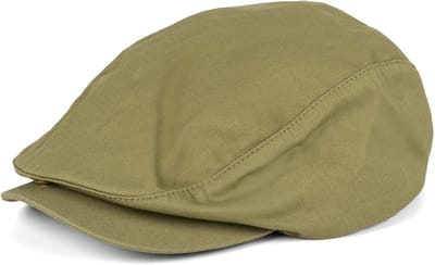 styleBREAKER uniseks cabrioletpet effen, kleermakerspet, verstelbare, newsboy cap, kleermuts, cap met klep 04023004