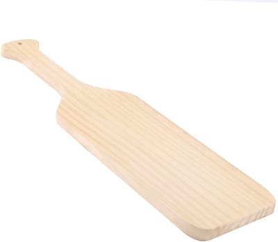 Onbewerkte Houten Paddle van Natuurhout, Ideaal voor Sorority en Fraternity Kunstprojecten en Thuisdecoratie (15 inch)