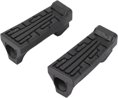 1 Paar Rubber Voetsteunen voor Yamaha YBR 125 - Motorfiets Voetsteunen, Antislip, Duurzaam Rubber