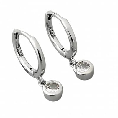 Zilver Oorringen - Zirkonia - Charme Bijoux