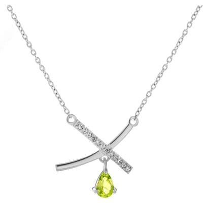 Orphelia 'Charlotte' Dames 925 Sterling Zilveren Ketting - Zilver ZK-7580/P