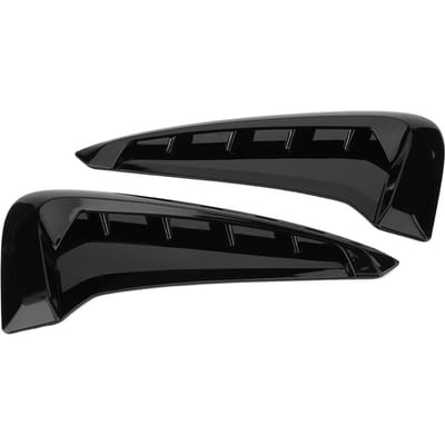 2 stuks Zwarte Zijluchtuitlaat Cover Trim Decor Auto Accessoires Geschikt voor X5 F15 20142018