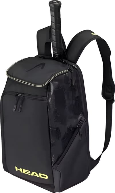 CarryQuest® - Tennistas - Tennis Schoudertas - 2 Rackets + Schoenen + Accessoires - Polyester - Zwart - Outdoor Fitness Badminton Rugzak - Squash-Tennis-Badminton-Pickleball-Padel