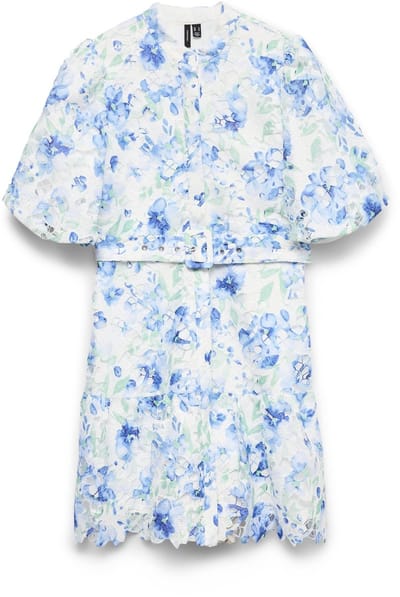 Vero Moda Kanten jurk VMKIRA Korte jurk