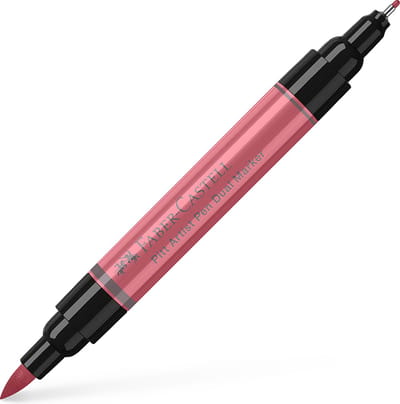 Faber-Castell tekenstift - Pitt Artist Pen - 131 koraal - duomarkers - dubbelzijdige stift - FC-162131