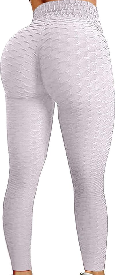 Miresa - Sexy Sportleggings / Fitness & Yoga High Waist Leggings – Wit - Maat L