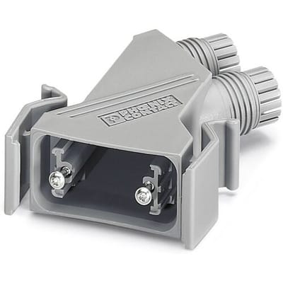 Phoenix Contact VS-09-T-2M16 1688353 D-sub behuizing Kunststof, gemetalliseerd 180 ° Zilver 5 stuk(s)