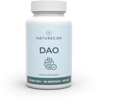 Naturecan DAO Supplement - 120 Capsules - Diamine Oxidase - Histamine Intolerantie