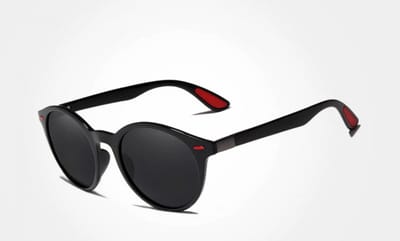 Kingseven Ronde Zonnebril - UV400 - Gepolariseerd - Zwart - Blackstar - Z9090