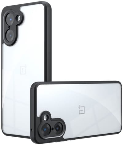 Coverup Hoesje - Geschikt voor OnePlus Nord CE5 Hoesje - Coverup Transparante Back Cover met Camera Cover - Transparant