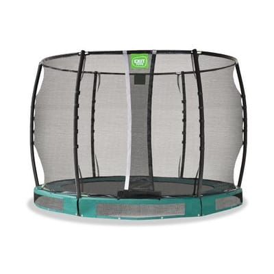 EXIT Allure Premium Trampoline ø305cm - Inground - Ingraaftrampoline - Rond - Voor Kinderen - Groen