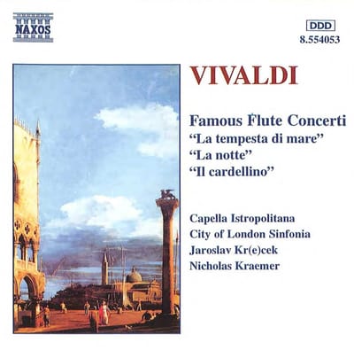 City London Sinfonia & Capella Istropoltana - Vivaldi: Famous Flute Concerti (CD)