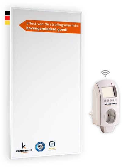 Infrarood verwarmingspaneel | Infrarood verwarming met SMART thermostaat | 130W | |